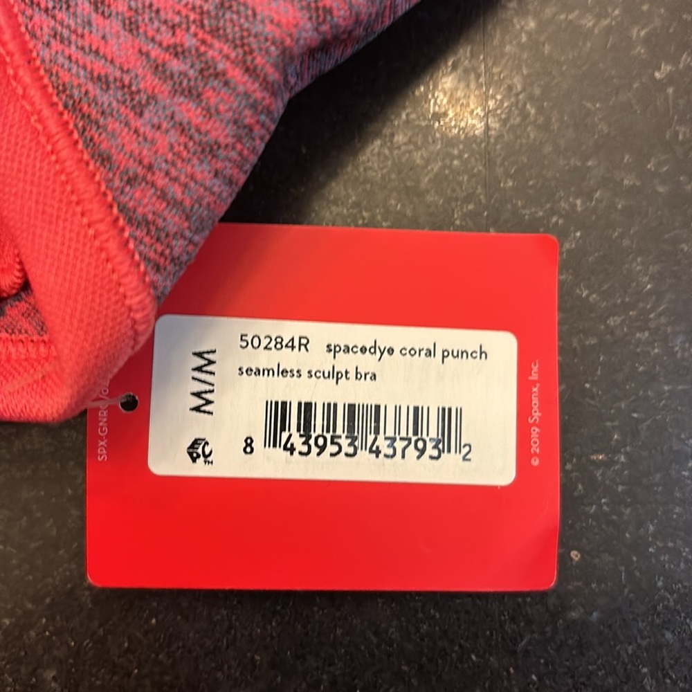 SPANX Pink Sports Bra Intimates & Sleepwear Medium Support - Picture 3 of 3